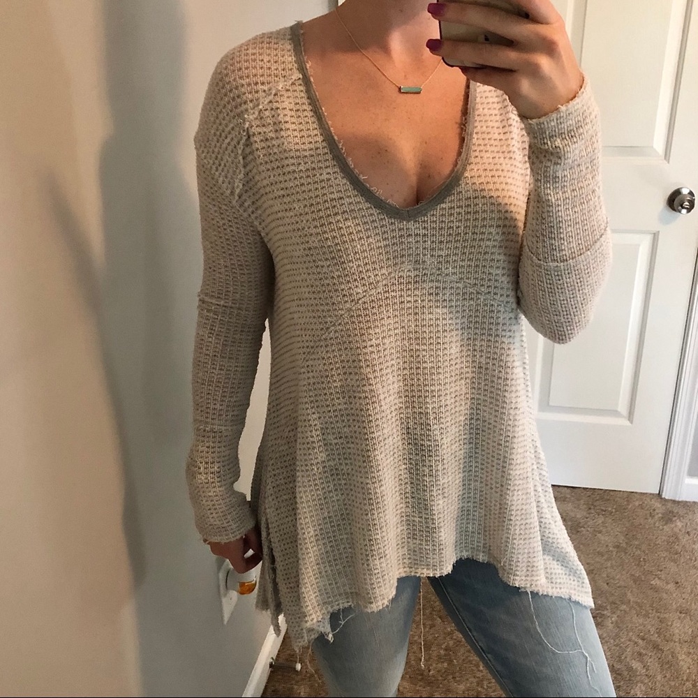 Long Sleeve Knit Top